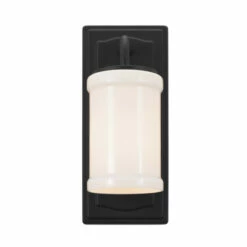 Coupon 🔔 Kichler Lighting Vetivene 5 Inch 1-Light Wall Sconce Textured Black With Opal Glass 😀 -Kichler Lighting Shop unnamed file 1010