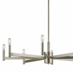 Deals ❤️ Kichler Lighting Erzo Collection 8-light Satin Nickel Chandelier 💯 -Kichler Lighting Shop unnamed file 1025