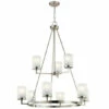 Best Pirce ⌛ Kichler Lighting Kichler Daimlen 9-light Brushed Nickel Chandelier ✨ -Kichler Lighting Shop unnamed file 1030