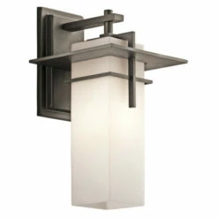 Flash Sale 🧨 Kichler Lighting Caterham Collection 1-light Olde Bronze Outdoor Wall Lantern 🥰