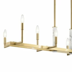 Best Pirce 🧨 Kichler Lighting Laurent 8-Light Linear Chandelier Champagne Gold 💯 -Kichler Lighting Shop unnamed file 1065
