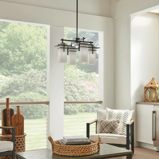Wholesale βοΈ Kichler Lighting Caterham Collection 4-light Olde Bronze Indoor/Outdoor Chandelier π₯° 4 Wholesale βοΈ Kichler Lighting Caterham Collection 4-light Olde Bronze Indoor/Outdoor Chandelier π₯° - Image 2