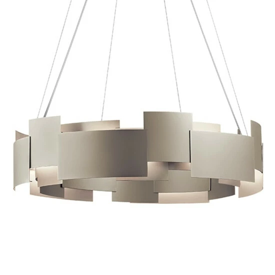 Top 10 ✨ Kichler Lighting Moderne Collection 2-light Satin Nickel LED Chandelier ❤️ 4 Top 10 ✨ Kichler Lighting Moderne Collection 2-light Satin Nickel LED Chandelier ❤️ - Image 2