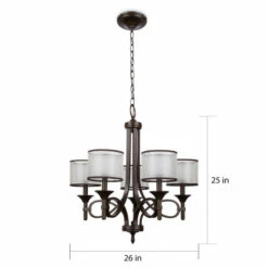Top 10 😀 Kichler Lighting Lacey Collection 5-light Mission Bronze Chandelier 💯 -Kichler Lighting Shop unnamed file 1088