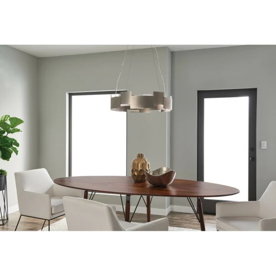 Top 10 ✨ Kichler Lighting Moderne Collection 2-light Satin Nickel LED Chandelier ❤️ 6 Top 10 ✨ Kichler Lighting Moderne Collection 2-light Satin Nickel LED Chandelier ❤️ - Image 4