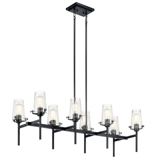 Cheapest 𧨠Kichler Lighting Alton 46 Inch 8-Light Linear Chandelier Black β 3 Cheapest 𧨠Kichler Lighting Alton 46 Inch 8-Light Linear Chandelier Black β