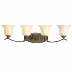 Best reviews of 🛒 Kichler Lighting Wedgeport Collection 4-light Olde Bronze Bath/Vanity Light 😍