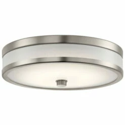 Flash Sale ✔️ Kichler Lighting Pira Collection Champagne LED Flush Mount 🎉