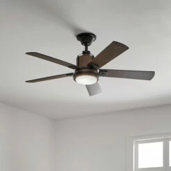 Best deal 🔥 Kichler Lighting Colerne Collection 52-inch Distressed Black LED Ceiling Fan 🛒 -Kichler Lighting Shop unnamed file 1166