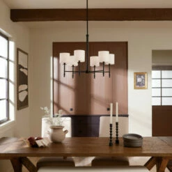 Promo 🥰 Kichler Lighting Ali 6-Light Black Chandelier 🎉 -Kichler Lighting Shop unnamed file 1172