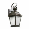 Outlet 🔔 Kichler Lighting Mount Vernon Collection 1-light Olde Bronze Outdoor LED Wall Lantern 🔔