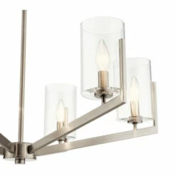 Cheap 👍 Kichler Lighting Nye 6-Light Chandelier Clear Glass Classic Pewter 🎁 -Kichler Lighting Shop unnamed file 1240