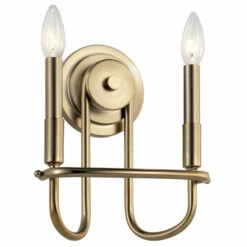 Outlet π Kichler Lighting Capitol Hill 2-Light Wall Sconce Classic Bronze βοΈ