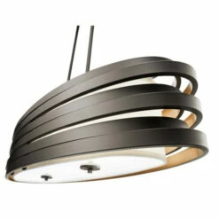 Flash Sale 😀 Kichler Lighting Roswell Collection 3-light Olde Bronze Oval Chandelier/Pendant ✔️ -Kichler Lighting Shop unnamed file 1252