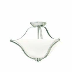 Coupon 😀 Kichler Lighting Langford Collection 2-light Brushed Nickel Inverted Pendant/Semi Flush Mount 🥰 -Kichler Lighting Shop unnamed file 1259