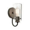 New β Kichler Lighting Braelyn Collection 1-light Olde Bronze Wall Sconce π 2 New β Kichler Lighting Braelyn Collection 1-light Olde Bronze Wall Sconce π -Kichler Lighting Shop unnamed file 1262