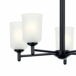 Best Pirce 👏 Kichler Lighting Shailene 5-Light Black Transitional Chandelier With Satin Etched Glass Shade 🌟 -Kichler Lighting Shop unnamed file 1270