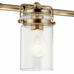 Best deal 🌟 Kichler Lighting Brinley 32.5 In. 4-Light Champagne Bronze Vanity Light With Clear Glass Shade 😀 -Kichler Lighting Shop unnamed file 1297