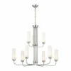 Coupon 😀 Kichler Lighting Truby 9-Light Polished Nickel 2 Tier Chandelier With Satin Etched Cased Opal Glass 👏 -Kichler Lighting Shop unnamed file 1300