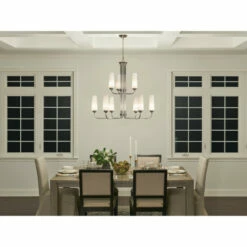 Coupon 😀 Kichler Lighting Truby 9-Light Polished Nickel 2 Tier Chandelier With Satin Etched Cased Opal Glass 👏 -Kichler Lighting Shop unnamed file 1304