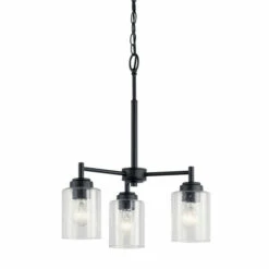 Buy 🌟 Kichler Lighting Winslow 3-Light Mini Chandelier Black ⭐ -Kichler Lighting Shop unnamed file 1320