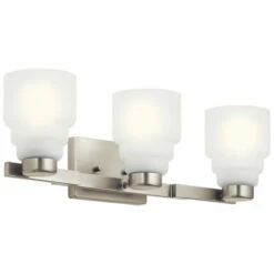 Hot Sale π Kichler Lighting Vionnet 3-Light Vanity Light Brushed Nickel π