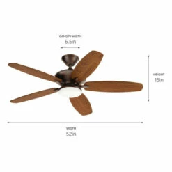 Best reviews of 🔔 Kichler Lighting Kichler Renew Designer 52 Inch LED Ceiling Fan Satin Natural Bronze With Reversible Blades 🔔 -Kichler Lighting Shop unnamed file 1330