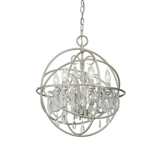Flash Sale β Kichler Lighting Kichler Vivian 6 Light Crystal Chandelier In Brushed Nickel π 3 Flash Sale β Kichler Lighting Kichler Vivian 6 Light Crystal Chandelier In Brushed Nickel π