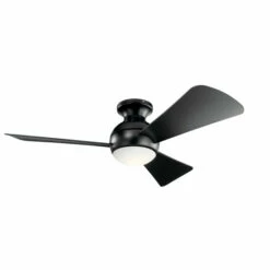 Deals π Kichler Lighting Sola 44-inch LED Ceiling Fan Satin Black π