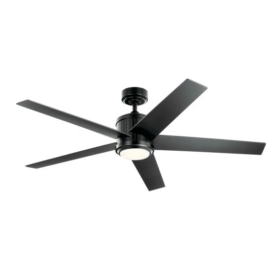 Budget π Kichler Lighting Kichler Brahm 56 Inch LED Ceiling Fan Satin Black With Satin Black And Silver Blades π₯° 3 Budget π Kichler Lighting Kichler Brahm 56 Inch LED Ceiling Fan Satin Black With Satin Black And Silver Blades π₯°