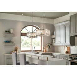 Promo 🥰 Kichler Lighting Kichler Marita 5 Light Pendant In Brushed Nickel 👍 -Kichler Lighting Shop unnamed file 1401