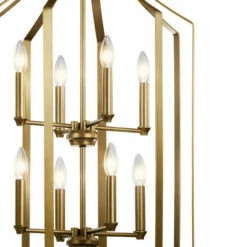 Coupon 🧨 Kichler Lighting Morrigan 8-Light Foyer Chandelier Natural Brass 💯 -Kichler Lighting Shop unnamed file 1426