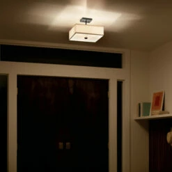 Best deal ✔️ Kichler Lighting Shailene 14 In. Square 3-Light Black Drum Semi-Flush Mount Ceiling Light With White Microfiber Shade ✨ -Kichler Lighting Shop unnamed file 1441