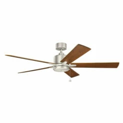 Flash Sale 😍 Kichler Lighting Bowen Collection 60-inch Brushed Nickel Ceiling Fan 💯
