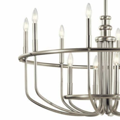 Cheap 😍 Kichler Lighting Capitol Hill 12-Light Chandelier Brushed Nickel 🎁 -Kichler Lighting Shop unnamed file 1489