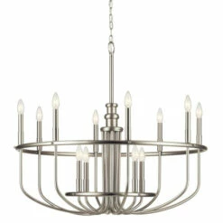 Cheap 😍 Kichler Lighting Capitol Hill 12-Light Chandelier Brushed Nickel 🎁 -Kichler Lighting Shop unnamed file 1492