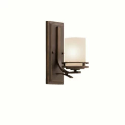 Best Sale 😉 Kichler Lighting Hendrik Collection 1-light Olde Bronze Wall Sconce ❤️