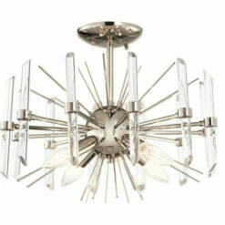 Best reviews of 😀 Kichler Lighting Eris Collection 4-light Polished Nickel Semi-Flush Mount ✔️ -Kichler Lighting Shop unnamed file 1501