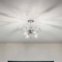 Best reviews of 😀 Kichler Lighting Eris Collection 4-light Polished Nickel Semi-Flush Mount ✔️ -Kichler Lighting Shop unnamed file 1507