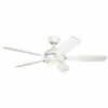 Best Pirce ❤️ Kichler Lighting Geno Collection 54-inch Matte White LED Ceiling Fan 😀 -Kichler Lighting Shop unnamed file 1513