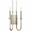 Coupon 🔔 Kichler Lighting Kadas 2-Light Wall Sconce Polished Nickel 🎁