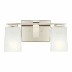 Cheapest 🎉 Kichler Lighting Roehm 2-Light Vanity Light Polished Nickel 💯 -Kichler Lighting Shop unnamed file 1575