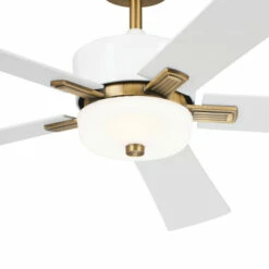 Hot Sale 😀 Kichler Lighting Icon 56 Inch Integrated LED Indoor White Ceiling Fan 🎉 -Kichler Lighting Shop unnamed file 1613
