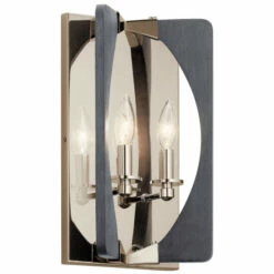 Outlet 𧨠Kichler Lighting Kichler Alscar 2-light Driftwood Grey Wall Sconce π§¨