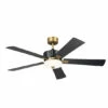Budget 👏 Kichler Lighting Icon 56 Inch Integrated LED Indoor Satin Black Ceiling Fan 💯