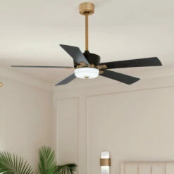 Budget 👏 Kichler Lighting Icon 56 Inch Integrated LED Indoor Satin Black Ceiling Fan 💯 -Kichler Lighting Shop unnamed file 1702