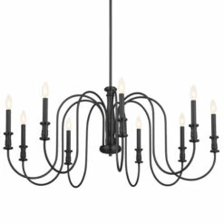 Best Sale 👏 Kichler Lighting Karthe 42 Inch 9-Light Chandelier Black ✔️ -Kichler Lighting Shop unnamed file 1712