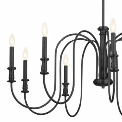 Best Sale 👏 Kichler Lighting Karthe 42 Inch 9-Light Chandelier Black ✔️ -Kichler Lighting Shop unnamed file 1713