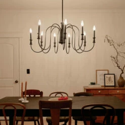 Best Sale 👏 Kichler Lighting Karthe 42 Inch 9-Light Chandelier Black ✔️ -Kichler Lighting Shop unnamed file 1717