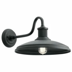 Best reviews of ✔️ Kichler Lighting Allenbury Collection 1-light Textured Black Outdoor Wall Sconce ⌛